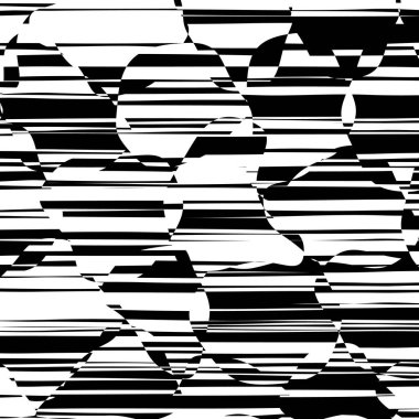 Özet satırları tasarım siyah ve beyaz çizgili vektör