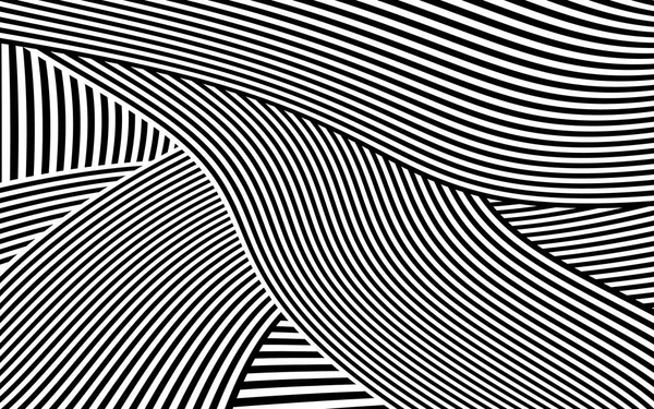 Vector de rayas en blanco y negro de Zebra Design — Vector de stock