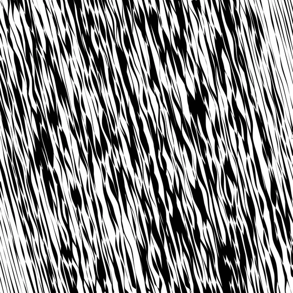 Raya de onda blanca y negra Fondo abstracto óptico — Vector de stock