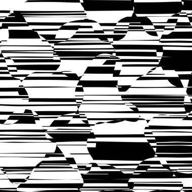 Özet satırları tasarım siyah ve beyaz çizgili vektör