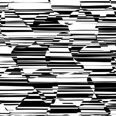 Özet satırları tasarım siyah ve beyaz çizgili vektör