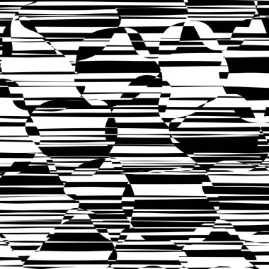 Özet satırları tasarım siyah ve beyaz çizgili vektör