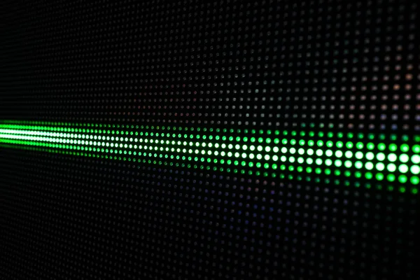 Grüne leuchtende Punkte Hintergrund, Netzwerkkonzept — Stockfoto
