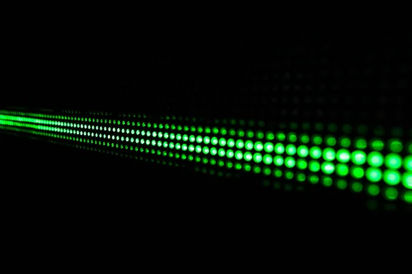 Zielony świeci tle punktów, koncepcja sieci — Zdjęcie stockowe
