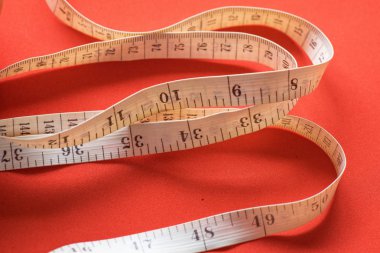 Terzi teyp ölçüm kapatın