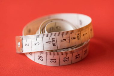 Terzi teyp ölçüm kapatın