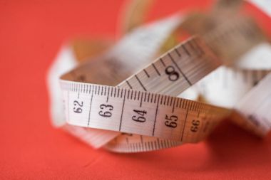 Terzi teyp ölçüm kapatın