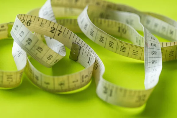 Close Up Tailor Measuring Tape — Stock Photo, Image