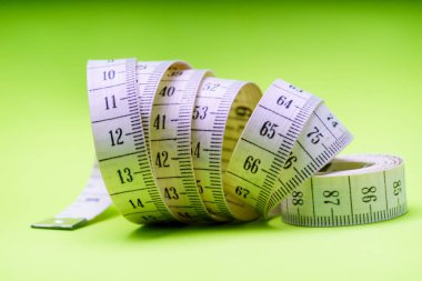 Terzi teyp ölçüm kapatın