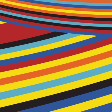 Zebra desenli soyut Pop