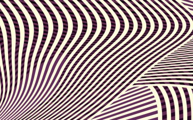 Soyut eğrisi desenli