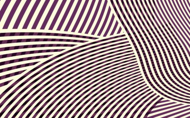 Soyut eğrisi desenli