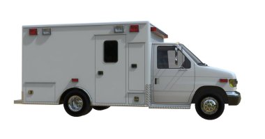 Arabanın önüne bir kamyon park edilmiş.