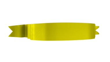 3D Gerçekçi Retro Ribbon Dekoratif Sancak Beyaz Arkaplanda İzole Edildi, Kaset veya Yıldız İşareti İllüstrasyonu, Yıldönümü Boş Eski Simge Simgesi, Bilgi Şablonu, Mutlu Noel Kurdelesi