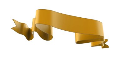 3D Gerçekçi Retro Ribbon Dekoratif Sancak Beyaz Arkaplanda İzole Edildi, Kaset veya Yıldız İşareti İllüstrasyonu, Yıldönümü Boş Eski Simge Simgesi, Bilgi Şablonu, Mutlu Noel Kurdelesi