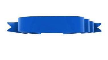3D Gerçekçi Retro Ribbon Dekoratif Sancak Beyaz Arkaplanda İzole Edildi, Kaset veya Yıldız İşareti İllüstrasyonu, Yıldönümü Boş Eski Simge Simgesi, Bilgi Şablonu, Mutlu Noel Kurdelesi