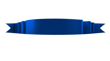 3D Gerçekçi Retro Ribbon Dekoratif Sancak Beyaz Arkaplanda İzole Edildi, Kaset veya Yıldız İşareti İllüstrasyonu, Yıldönümü Boş Eski Simge Simgesi, Bilgi Şablonu, Mutlu Noel Kurdelesi
