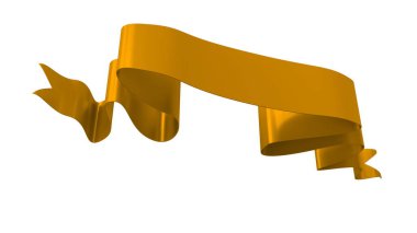 3D Gerçekçi Retro Ribbon Dekoratif Sancak Beyaz Arkaplanda İzole Edildi, Kaset veya Yıldız İşareti İllüstrasyonu, Yıldönümü Boş Eski Simge Simgesi, Bilgi Şablonu, Mutlu Noel Kurdelesi