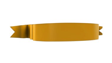 3D Gerçekçi Retro Ribbon Dekoratif Sancak Beyaz Arkaplanda İzole Edildi, Kaset veya Yıldız İşareti İllüstrasyonu, Yıldönümü Boş Eski Simge Simgesi, Bilgi Şablonu, Mutlu Noel Kurdelesi