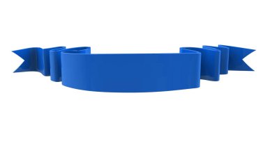 3D Gerçekçi Retro Ribbon Dekoratif Sancak Beyaz Arkaplanda İzole Edildi, Kaset veya Yıldız İşareti İllüstrasyonu, Yıldönümü Boş Eski Simge Simgesi, Bilgi Şablonu, Mutlu Noel Kurdelesi