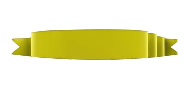 3D Gerçekçi Retro Ribbon Dekoratif Sancak Beyaz Arkaplanda İzole Edildi, Kaset veya Yıldız İşareti İllüstrasyonu, Yıldönümü Boş Eski Simge Simgesi, Bilgi Şablonu, Mutlu Noel Kurdelesi