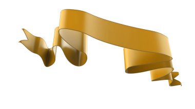 3D Gerçekçi Retro Ribbon Dekoratif Sancak Beyaz Arkaplanda İzole Edildi, Kaset veya Yıldız İşareti İllüstrasyonu, Yıldönümü Boş Eski Simge Simgesi, Bilgi Şablonu, Mutlu Noel Kurdelesi