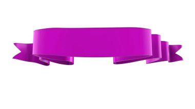 3D Gerçekçi Retro Ribbon Dekoratif Sancak Beyaz Arkaplanda İzole Edildi, Kaset veya Yıldız İşareti İllüstrasyonu, Yıldönümü Boş Eski Simge Simgesi, Bilgi Şablonu, Mutlu Noel Kurdelesi