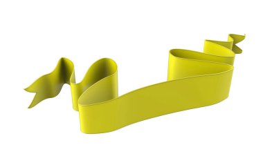 3D Gerçekçi Retro Ribbon Dekoratif Sancak Beyaz Arkaplanda İzole Edildi, Kaset veya Yıldız İşareti İllüstrasyonu, Yıldönümü Boş Eski Simge Simgesi, Bilgi Şablonu, Mutlu Noel Kurdelesi