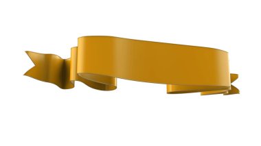 3D Gerçekçi Retro Ribbon Dekoratif Sancak Beyaz Arkaplanda İzole Edildi, Kaset veya Yıldız İşareti İllüstrasyonu, Yıldönümü Boş Eski Simge Simgesi, Bilgi Şablonu, Mutlu Noel Kurdelesi