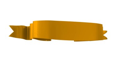 3D Gerçekçi Retro Ribbon Dekoratif Sancak Beyaz Arkaplanda İzole Edildi, Kaset veya Yıldız İşareti İllüstrasyonu, Yıldönümü Boş Eski Simge Simgesi, Bilgi Şablonu, Mutlu Noel Kurdelesi