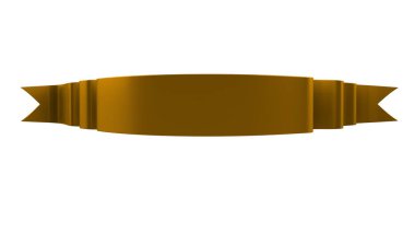 3D Gerçekçi Retro Ribbon Dekoratif Sancak Beyaz Arkaplanda İzole Edildi, Kaset veya Yıldız İşareti İllüstrasyonu, Yıldönümü Boş Eski Simge Simgesi, Bilgi Şablonu, Mutlu Noel Kurdelesi