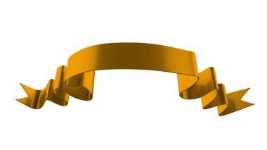 3D Gerçekçi Retro Ribbon Dekoratif Sancak Beyaz Arkaplanda İzole Edildi, Kaset veya Yıldız İşareti İllüstrasyonu, Yıldönümü Boş Eski Simge Simgesi, Bilgi Şablonu, Mutlu Noel Kurdelesi