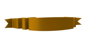 3D Gerçekçi Retro Ribbon Dekoratif Sancak Beyaz Arkaplanda İzole Edildi, Kaset veya Yıldız İşareti İllüstrasyonu, Yıldönümü Boş Eski Simge Simgesi, Bilgi Şablonu, Mutlu Noel Kurdelesi