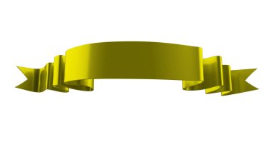 3D Gerçekçi Retro Ribbon Dekoratif Sancak Beyaz Arkaplanda İzole Edildi, Kaset veya Yıldız İşareti İllüstrasyonu, Yıldönümü Boş Eski Simge Simgesi, Bilgi Şablonu, Mutlu Noel Kurdelesi