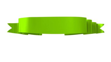 3D Gerçekçi Retro Ribbon Dekoratif Sancak Beyaz Arkaplanda İzole Edildi, Kaset veya Yıldız İşareti İllüstrasyonu, Yıldönümü Boş Eski Simge Simgesi, Bilgi Şablonu, Mutlu Noel Kurdelesi