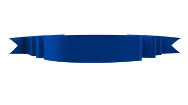 3D Gerçekçi Retro Ribbon Dekoratif Sancak Beyaz Arkaplanda İzole Edildi, Kaset veya Yıldız İşareti İllüstrasyonu, Yıldönümü Boş Eski Simge Simgesi, Bilgi Şablonu, Mutlu Noel Kurdelesi