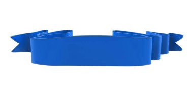 3D Gerçekçi Retro Ribbon Dekoratif Sancak Beyaz Arkaplanda İzole Edildi, Kaset veya Yıldız İşareti İllüstrasyonu, Yıldönümü Boş Eski Simge Simgesi, Bilgi Şablonu, Mutlu Noel Kurdelesi