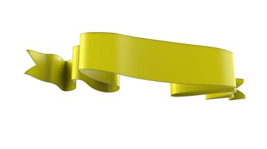 3D Gerçekçi Retro Ribbon Dekoratif Sancak Beyaz Arkaplanda İzole Edildi, Kaset veya Yıldız İşareti İllüstrasyonu, Yıldönümü Boş Eski Simge Simgesi, Bilgi Şablonu, Mutlu Noel Kurdelesi
