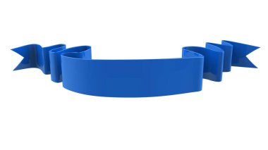 3D Gerçekçi Retro Ribbon Dekoratif Sancak Beyaz Arkaplanda İzole Edildi, Kaset veya Yıldız İşareti İllüstrasyonu, Yıldönümü Boş Eski Simge Simgesi, Bilgi Şablonu, Mutlu Noel Kurdelesi