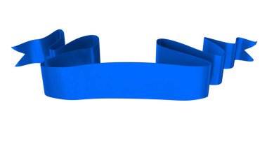 3D Gerçekçi Retro Ribbon Dekoratif Sancak Beyaz Arkaplanda İzole Edildi, Kaset veya Yıldız İşareti İllüstrasyonu, Yıldönümü Boş Eski Simge Simgesi, Bilgi Şablonu, Mutlu Noel Kurdelesi