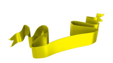 3D Gerçekçi Retro Ribbon Dekoratif Sancak Beyaz Arkaplanda İzole Edildi, Kaset veya Yıldız İşareti İllüstrasyonu, Yıldönümü Boş Eski Simge Simgesi, Bilgi Şablonu, Mutlu Noel Kurdelesi