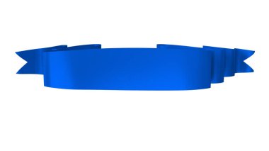 3D Gerçekçi Retro Ribbon Dekoratif Sancak Beyaz Arkaplanda İzole Edildi, Kaset veya Yıldız İşareti İllüstrasyonu, Yıldönümü Boş Eski Simge Simgesi, Bilgi Şablonu, Mutlu Noel Kurdelesi