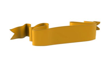 3D Gerçekçi Retro Ribbon Dekoratif Sancak Beyaz Arkaplanda İzole Edildi, Kaset veya Yıldız İşareti İllüstrasyonu, Yıldönümü Boş Eski Simge Simgesi, Bilgi Şablonu, Mutlu Noel Kurdelesi