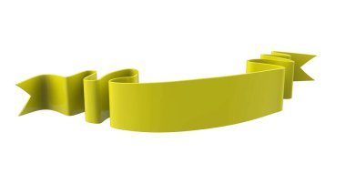 3D Gerçekçi Retro Ribbon Dekoratif Sancak Beyaz Arkaplanda İzole Edildi, Kaset veya Yıldız İşareti İllüstrasyonu, Yıldönümü Boş Eski Simge Simgesi, Bilgi Şablonu, Mutlu Noel Kurdelesi