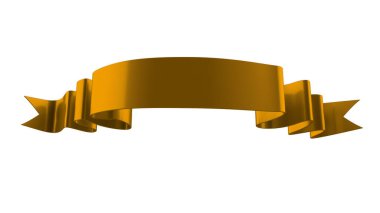 3D Gerçekçi Retro Ribbon Dekoratif Sancak Beyaz Arkaplanda İzole Edildi, Kaset veya Yıldız İşareti İllüstrasyonu, Yıldönümü Boş Eski Simge Simgesi, Bilgi Şablonu, Mutlu Noel Kurdelesi