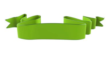 3D Gerçekçi Retro Ribbon Dekoratif Sancak Beyaz Arkaplanda İzole Edildi, Kaset veya Yıldız İşareti İllüstrasyonu, Yıldönümü Boş Eski Simge Simgesi, Bilgi Şablonu, Mutlu Noel Kurdelesi