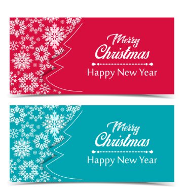 Vektör Noel ağacı