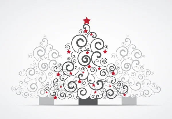 Vector Kerstboom — Stockvector