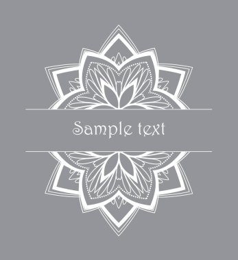 Vector floral tasarım