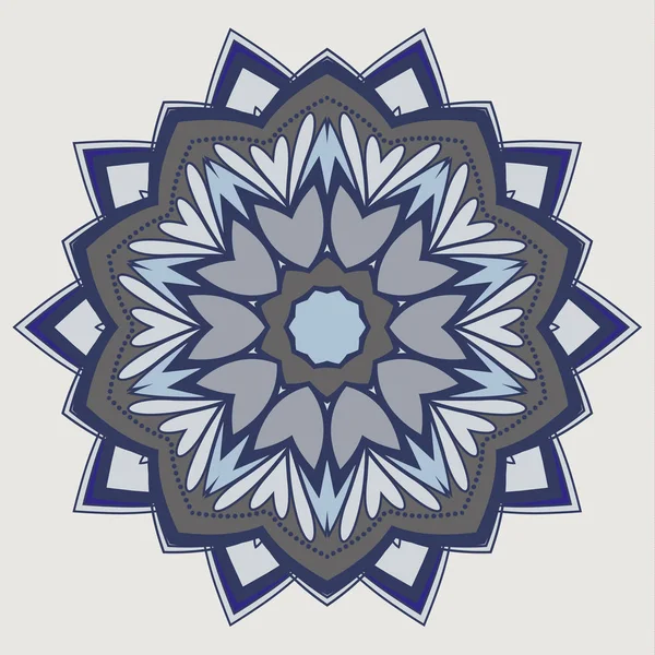 Mandala květinová vektor — Stockový vektor